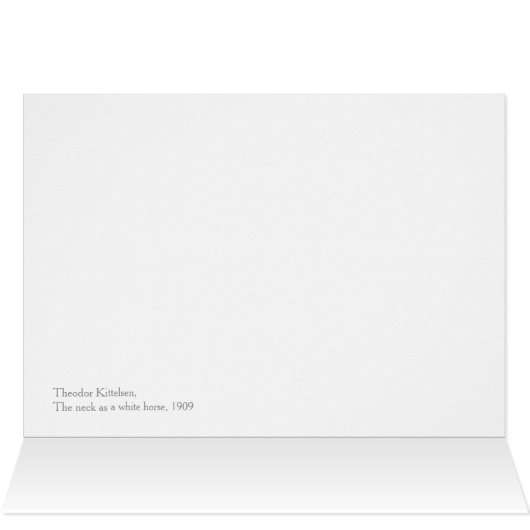 Theodor Kittelsen Der Hals als weißes Pferd (Innenansicht Horizontal (Oben))