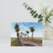 Theodor Philipsen Country Road bei Faarevejle Postkarte (Stehend Vorderseite)