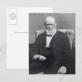 Theodor Storm, c.1886 Postkarte (Vorne/Hinten)
