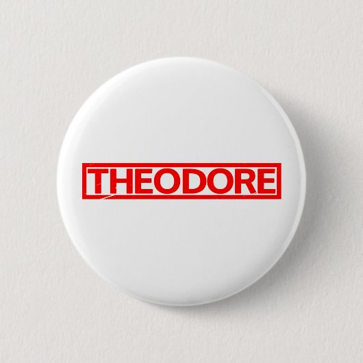 Theodore Briefmarke Button (Vorderseite)