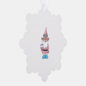 Theodore das Transgender-Gnome Ornament Karte (Rechts)