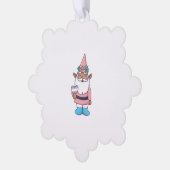 Theodore das Transgender-Gnome Ornament Karte (Linke Ecke)