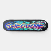 THEODORE Maßgeschneiderte Graffiti-Skateboard Skateboard (Horizontal)