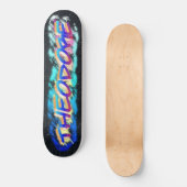 THEODORE Maßgeschneiderte Graffiti-Skateboard Skateboard (Vorderseite)