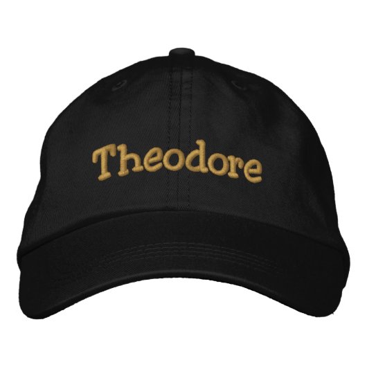 Theodore Personalisiert Baseball Cap / Hut (Vorderseite)