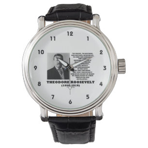 Theodore Roosevelt-Abfall zerstören Armbanduhr