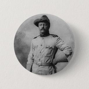 Theodore Roosevelt Button
