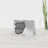 Theodore Roosevelt Inspiration Zitat "Entscheidung Dankeskarte (Vorderseite)