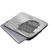 Theodore Roosevelt Inspiration Zitat "Entscheidung Laptopschutzhülle (Vorne Knopf)