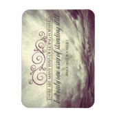 Theodore Roosevelt Inspiration Zitat "Stehend" Magnet (Vertikal)