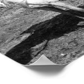 Theodore Roosevelt kehrt von einer Bärenjagd zurüc Poster (Ecke)