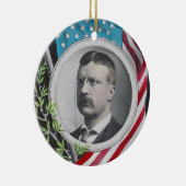 Theodore Roosevelt Keramikornament (Rechts)