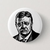 Theodore Roosevelt-Knopf Button (Vorderseite)