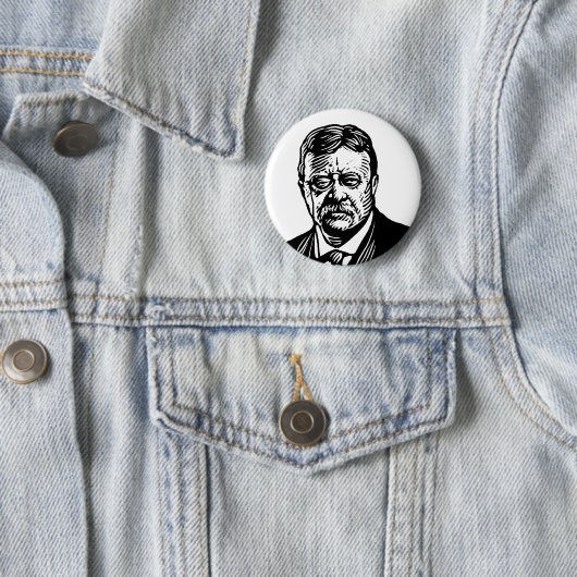 Theodore Roosevelt-Knopf Button (Beispiel)