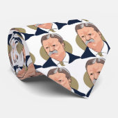 Theodore Roosevelt Krawatte (Gerollt)