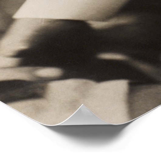 Theodore Roosevelt Lächeln im Auto Poster (Ecke)