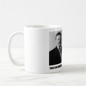 Theodore Roosevelt macht, was Sie anbieten können Kaffeetasse (Links)
