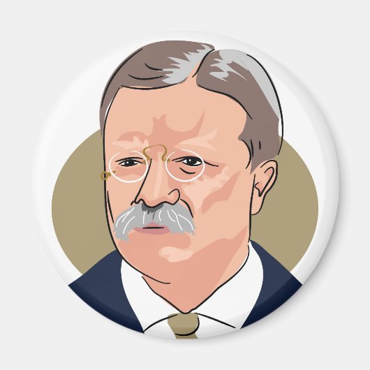 Theodore Roosevelt Magnet (Vorne)