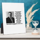 Theodore Roosevelt Moment der Entscheidung am best Fotoplatte (Seite)