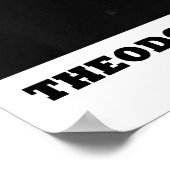 Theodore Roosevelt Moment der Entscheidung am best Poster (Ecke)