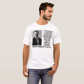 Theodore Roosevelt-Moment der Entscheidungs-besten T-Shirt (Vorne ganz)