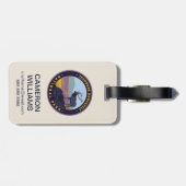 Theodore Roosevelt National Park Gepäckanhänger (Rückseite horizontal)