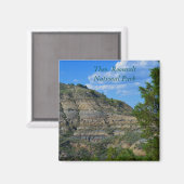Theodore Roosevelt National Park ND Magnet (Vorderseite/Rückseite)