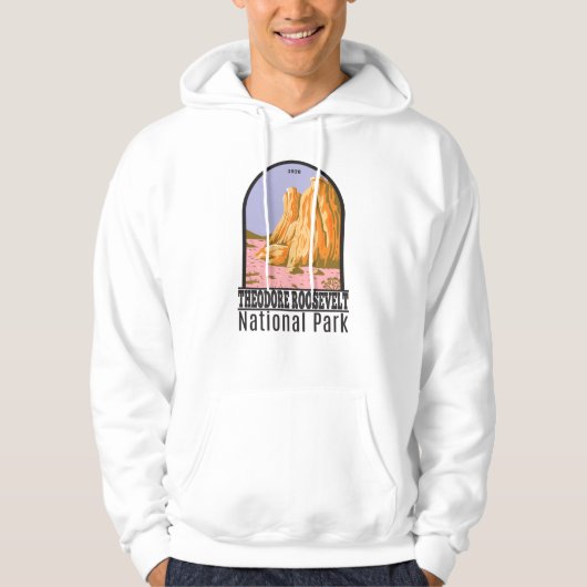 Theodore Roosevelt National Park North Dakota Hoodie (Vorderseite)