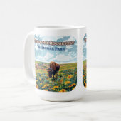 Theodore Roosevelt National Park North Dakota Kaffeetasse (Vorderseite Links)