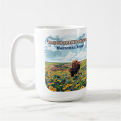 Theodore Roosevelt National Park North Dakota Kaffeetasse (Links)
