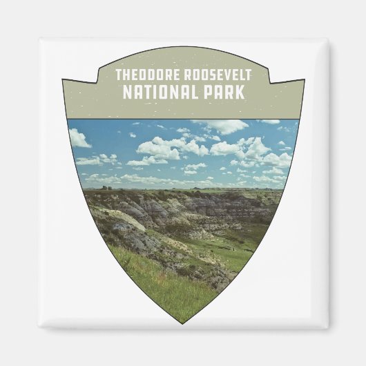Theodore Roosevelt National Park North Dakota Magnet (Vorne)