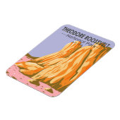 Theodore Roosevelt National Park North Dakota Magnet (Linke Seite)