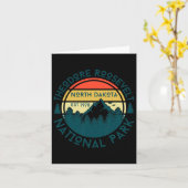 Theodore Roosevelt National Park North Dakota Natu Karte (Gelbe Blume)