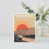 Theodore Roosevelt National Park North Dakota Postkarte (Stehend Vorderseite)