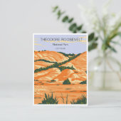 Theodore Roosevelt National Park North Dakota Postkarte (Stehend Vorderseite)