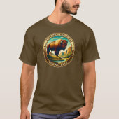Theodore Roosevelt National Park North Dakota T-Shirt (Vorderseite)