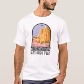 Theodore Roosevelt National Park North Dakota T-Shirt (Vorderseite)