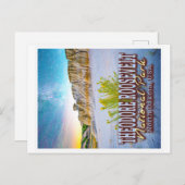 THEODORE ROOSEVELT NATIONAL PARK - NORTH DAKOTA US POSTKARTE (Vorne/Hinten)