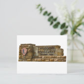 Theodore Roosevelt National Park Sign Postkarte (Stehend Vorderseite)