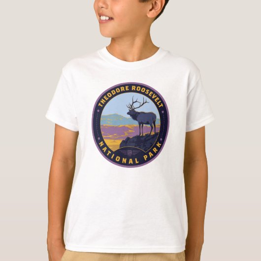 Theodore Roosevelt National Park T-Shirt (Vorderseite)