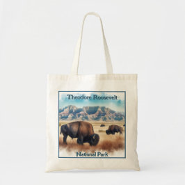 Theodore Roosevelt Nationalpark Bison Souvenir Tragetasche