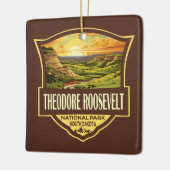 Theodore Roosevelt Nationalpark California Keramikornament (Links)
