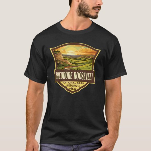 Theodore Roosevelt Nationalpark California T-Shirt (Vorderseite)
