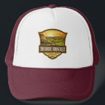 Theodore Roosevelt Nationalpark California Truckerkappe<br><div class="desc">Theodore Roosevelt Vektorgrafik Design. Der Park ist ein amerikanischer Nationalpark,  der drei geographisch getrennte Gebiete von Badlands im Western Nord-Dakota umfasst.</div>