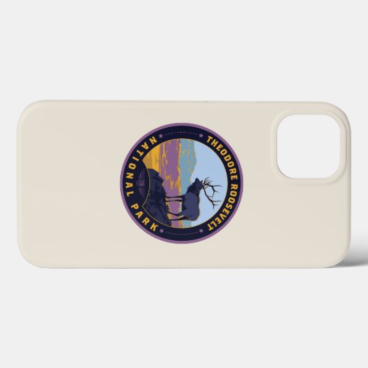 Theodore Roosevelt Nationalpark Case-Mate iPhone Hülle (Rückseite (Horizontal))