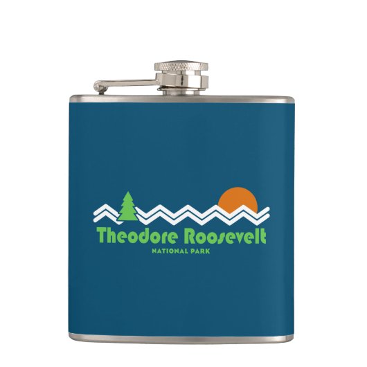 Theodore Roosevelt Nationalpark Flachmann (Vorderseite)