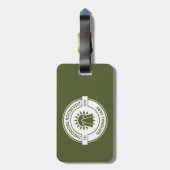 Theodore Roosevelt Nationalpark Gepäckanhänger (Rückseite vertikal)