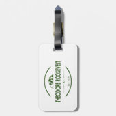 Theodore Roosevelt Nationalpark Gepäckanhänger (Rückseite vertikal)