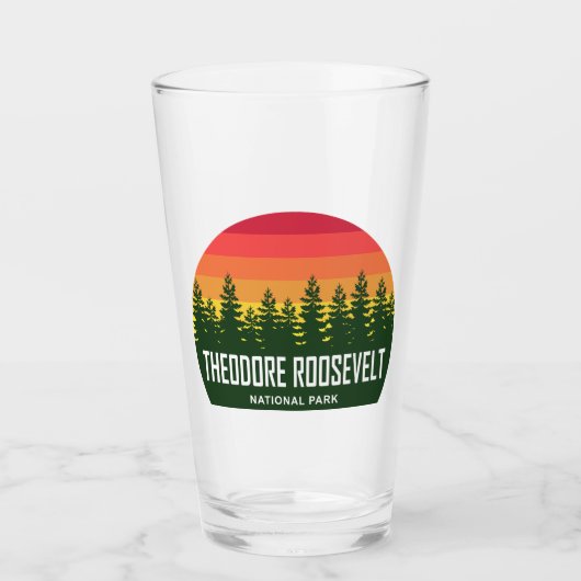 Theodore Roosevelt Nationalpark Glas (Vorderseite)