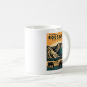 Theodore Roosevelt Nationalpark Kaffeetasse (VorderseiteRechts)
